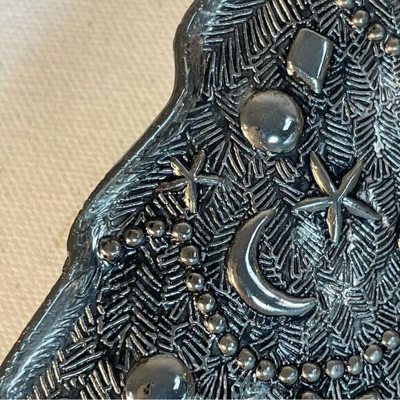 Vintage Silver Plated Christmas Tree Small Dish, Tray/ Candy/Nuts/Trinkets/Bulbs - Picture 16 of 16